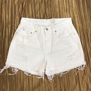 Vintage Distressed Denim Shorts Size 5/6.  A1-18